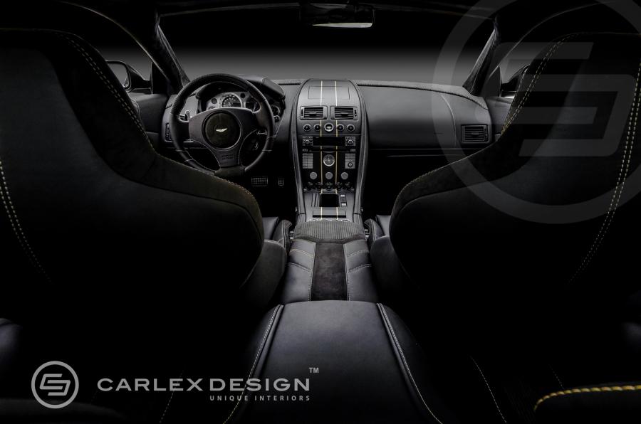 Интерьер Aston Martin DB9 by Carlex Design 2014 года  (фото 6 из 8)